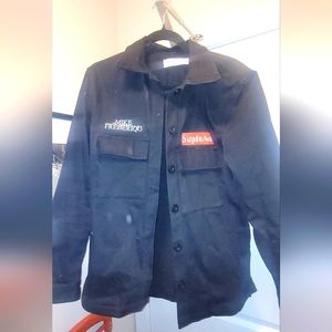 Mike Frederiqo supreme black shirt jacket xs